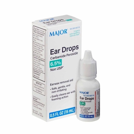 Generic Debrox Ear Wax Remover 0.5 oz. Otic Drops 6.5% Strength Carbamide Peroxide 00904662735